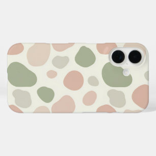 Minimal Organic Blob Pattern iPhone 16 Case