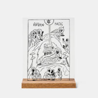 Minimal Orthodox Nativity scene