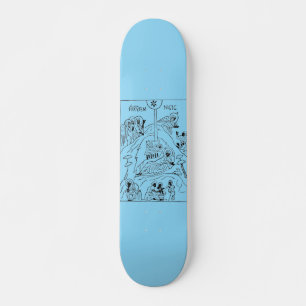 Minimal Orthodox Nativity scene Skateboard