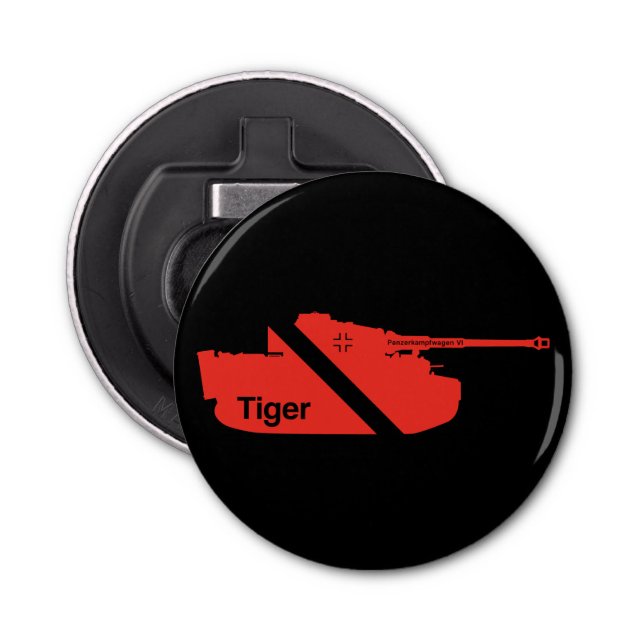 Minimal Panzerkampfwagen VI Bottle Opener (Front)
