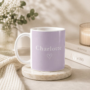 Minimal Personalized Name Mug