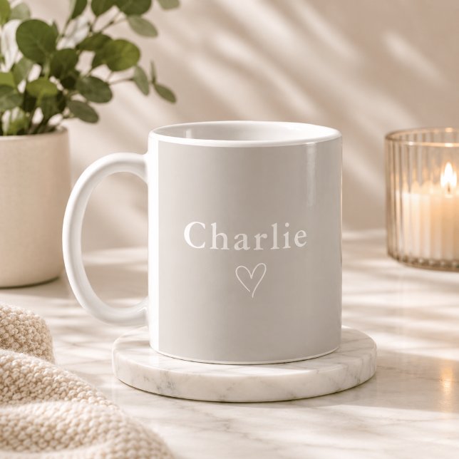 Minimal Personalized Name Mug (Creator Uploaded)