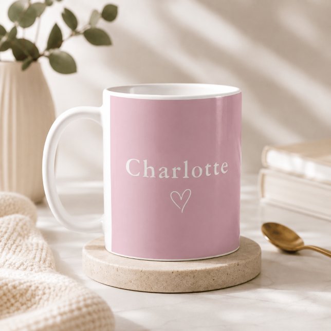 Minimal Personalized Name Mug (Creator Uploaded)
