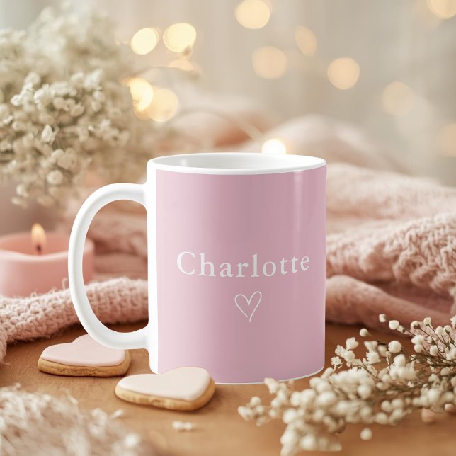 Minimal Personalized Name Mug (Créateur téléchargé)