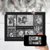 Minimal Photo Collage Black and White
