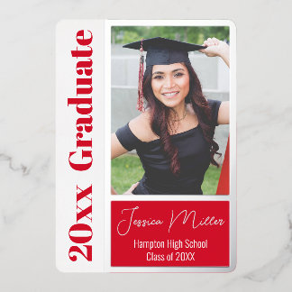 Minimal Photo Template Graduation Party