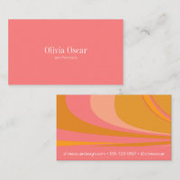 Minimal Pink Mustard Unique Abstract Marble Art