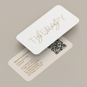 Minimal Podiatrist Foot Specialist Therapist Sand Business Card