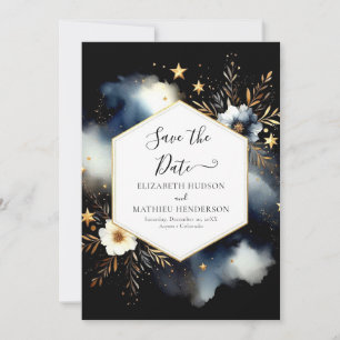 Minimal Printable Celestial Wedding Save The Date