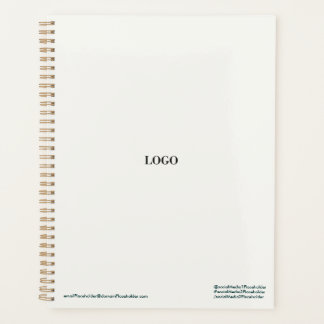 Minimal Professional Luxury Planner Design
