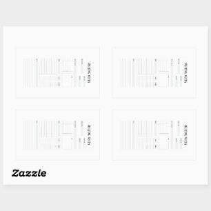 Minimal Professional Meeting Notes Planner Sticker