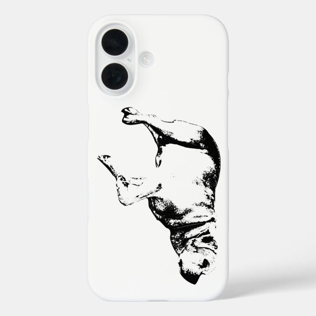 Minimal Pup Presence Case-Mate iPhone Case (Back)