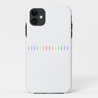 Minimal rainbow design iPhone 11 case