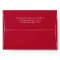 Minimal Red Classic Simple Elegant Wedding