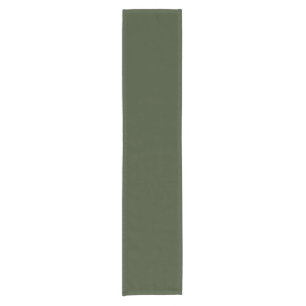 minimal Rustic Dark Green Farmhouse christmas Short Table Runner