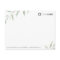 Minimal rustic greenery logo business Stationery