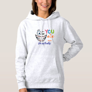 Minimal Sarcastic Quote Hoodie