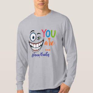 Minimal Sarcastic Quote T-Shirt