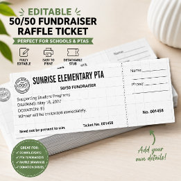 Minimal School Fundraiser PTA Event