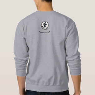 Minimal Silhouette Motion T-shirt – Modern Graphic Sweatshirt