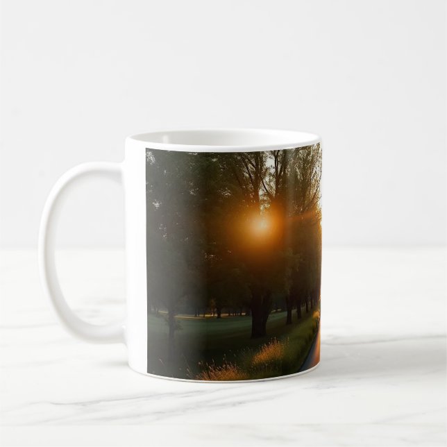 Minimal Silhouette Mug (Left)