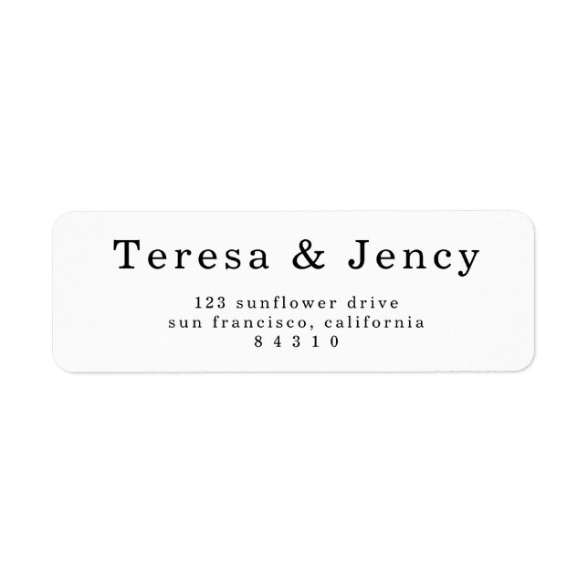 Minimal Simple Clean White Design (Front)