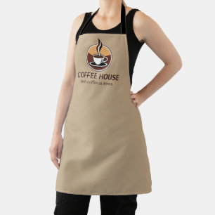 Minimal Simple Coffee Shop barista  Apron