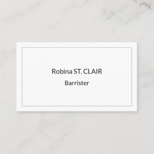 Minimal, Simple, & Minimalist Business Card