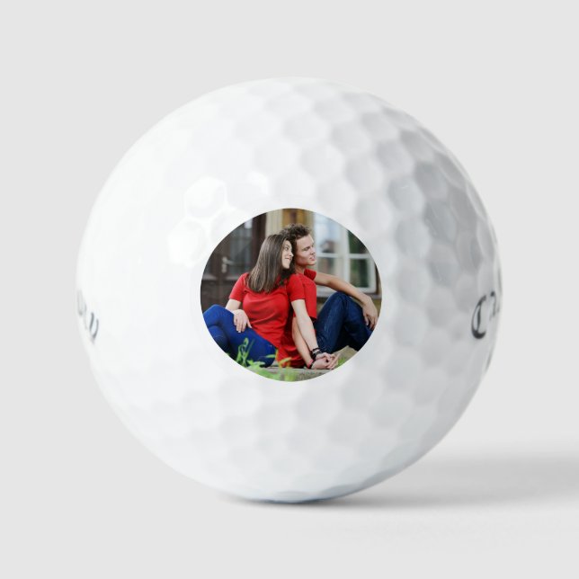Minimal Simple Photo Golf Balls (Front)