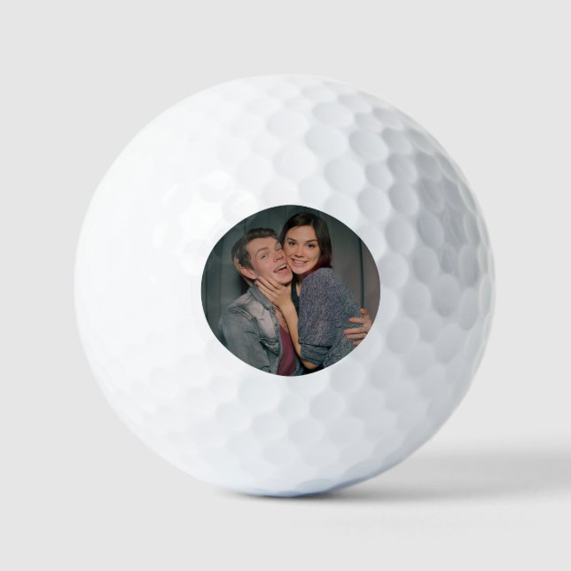 Minimal Simple Photo Golf Balls (Front)
