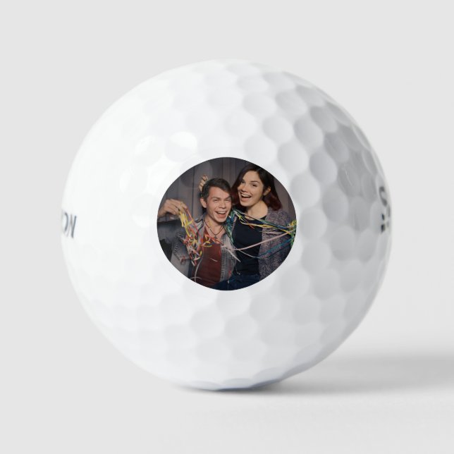 Minimal Simple Photo Golf Balls (Front)