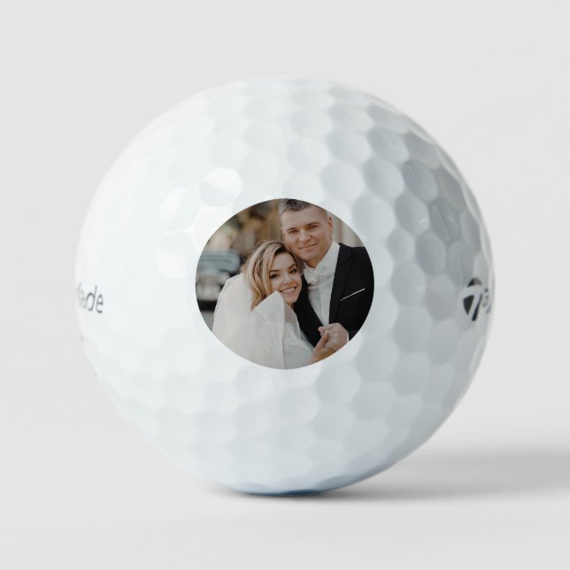 Minimal Simple Photo Golf Balls (Front)