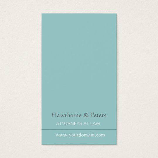 Minimal Sleek Simplistic Subtle Blue Striped Business Card
