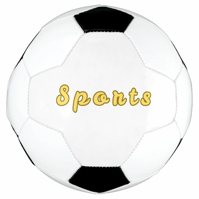 Minimal Sports Mode Soccer Ball (Front)