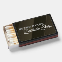 Minimal Stripes Vintage Elegant Dark Barbershop