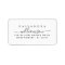 Minimal Stylish Script Calligraphy First Last Name