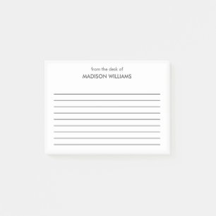 Minimal Stylish Trendy Modern Post-it Notes