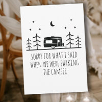 Minimal summer camp & Pine Tree / Camping Lover