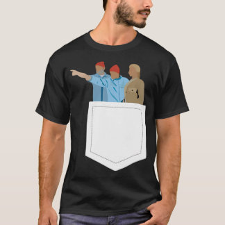 Minimal The Life Aquatic With Steve Zissou Poster  T-Shirt