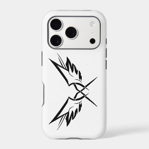 Minimal Tribal Wings iPhone 17 Pro Case