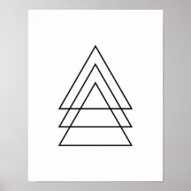 Minimal Trio Of Triangles