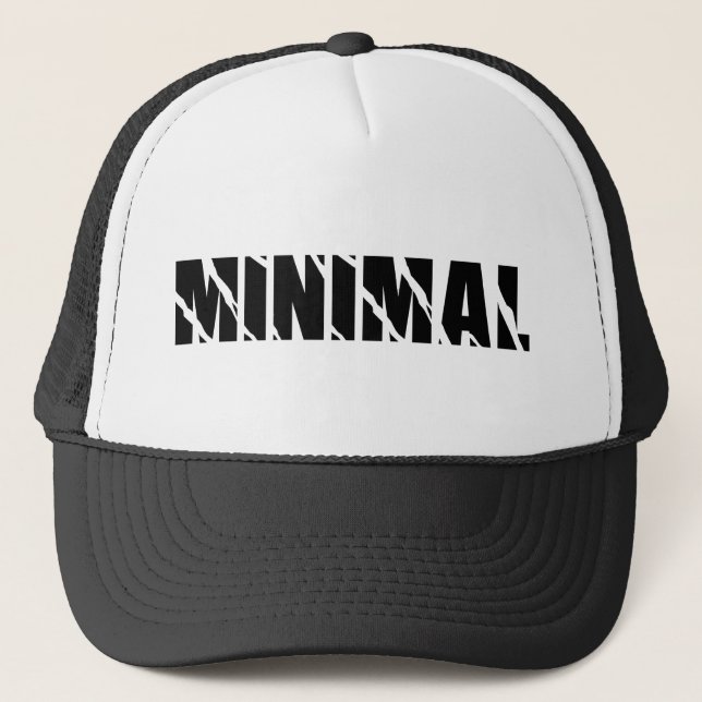 minimal trucker hat (Front)