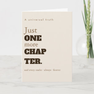 Minimal Typography Clean Greeting Card