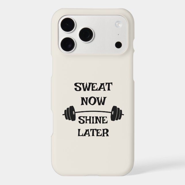 Minimal Typography Modern Phone Case (Back)