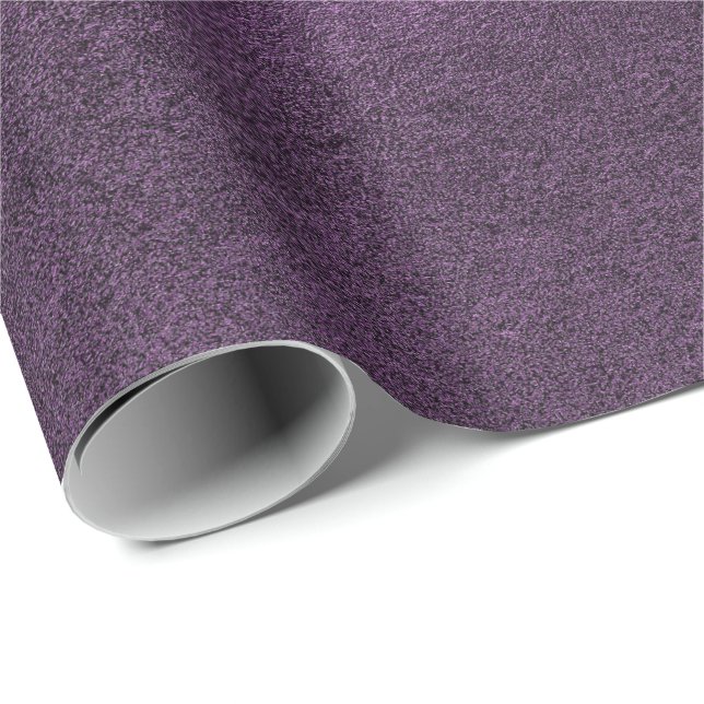 Minimal Ultra Violet Purple Cement Mauve Eggplant Wrapping Paper (Roll Corner)