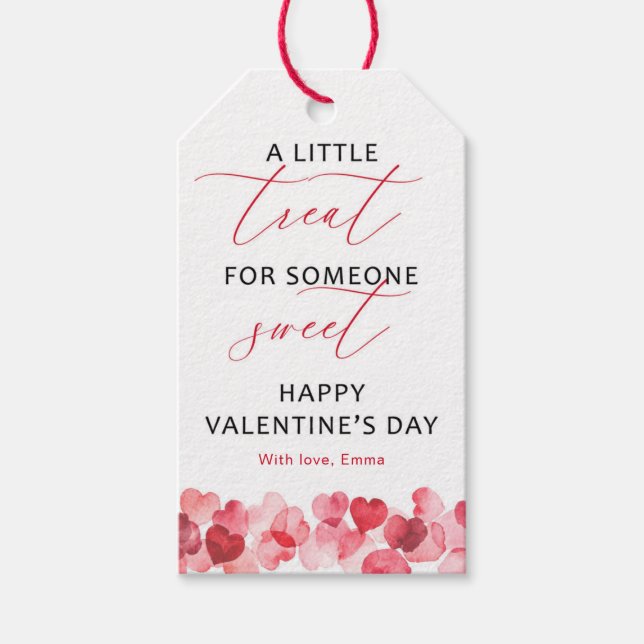 Minimal Valentine Gift Tag (Front)