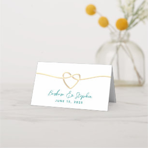 Minimal Wedding Table Number Place Card