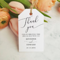 Minimal Wedding Thank You
