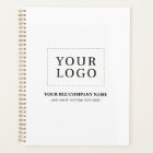 Minimal White Custom Business Logo Promotional