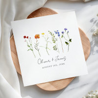 Minimal Wildflower LGBTQ Gay Pride Floral Wedding